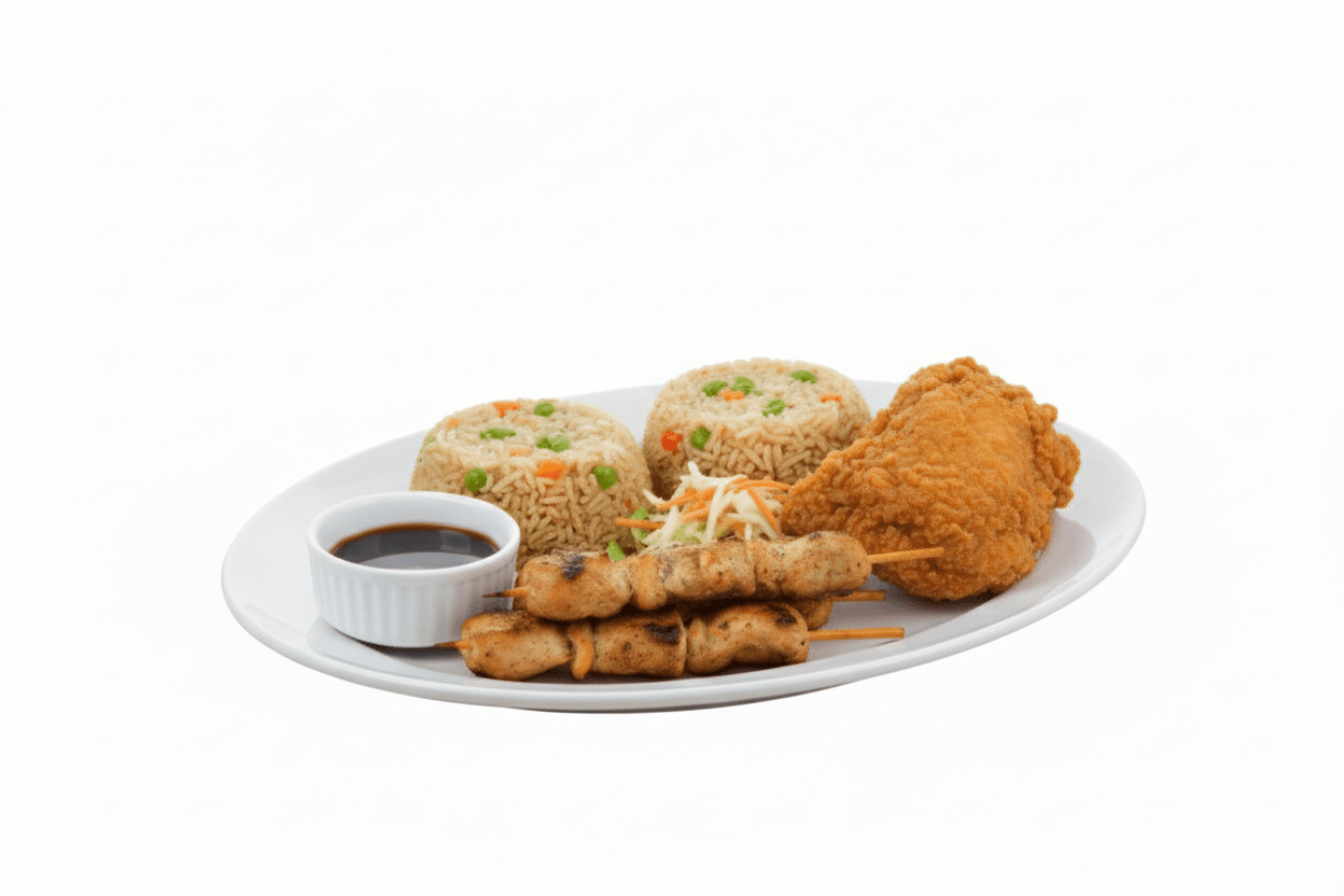 Fried Rice and Chicken β crowd favourite